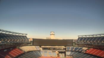 Weather camera view of Gillette Stadium.
