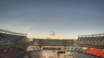 Weather camera view of Gillette Stadium.