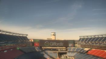 Weather camera view of Gillette Stadium.