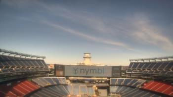 Weather camera view of Gillette Stadium.