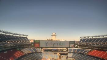 Weather camera view of Gillette Stadium.