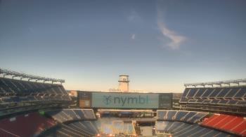 Weather camera view of Gillette Stadium.