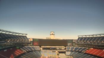 Weather camera view of Gillette Stadium.