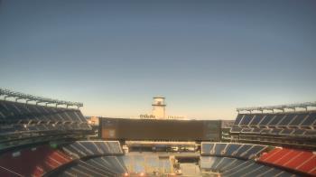 Weather camera view of Gillette Stadium.
