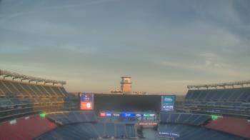 Weather camera view of Gillette Stadium.
