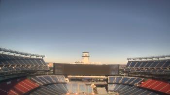 Weather camera view of Gillette Stadium.