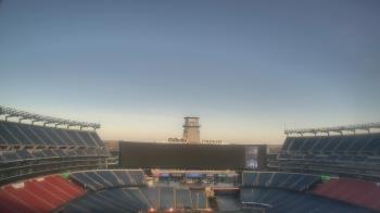 Weather camera view of Gillette Stadium.