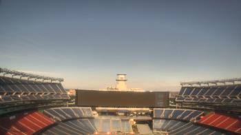Weather camera view of Gillette Stadium.