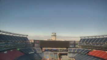 Weather camera view of Gillette Stadium.