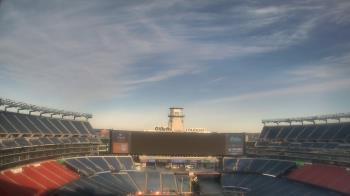Weather camera view of Gillette Stadium.