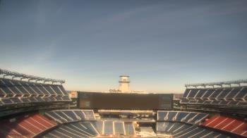 Weather camera view of Gillette Stadium.