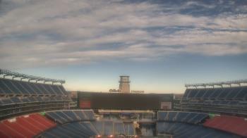 Weather camera view of Gillette Stadium.