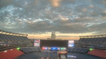 Weather camera view of Gillette Stadium.