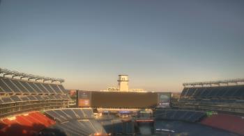 Weather camera view of Gillette Stadium.