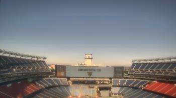 Weather camera view of Gillette Stadium.
