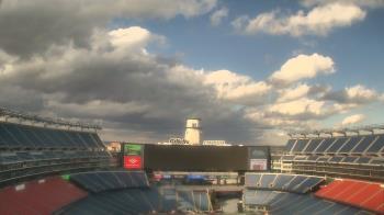 Weather camera view of Gillette Stadium.