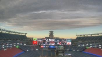 Weather camera view of Gillette Stadium.