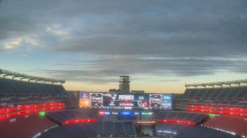 Weather camera view of Gillette Stadium.
