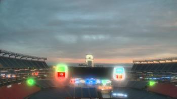 Weather camera view of Gillette Stadium.