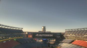 Weather camera view of Gillette Stadium.