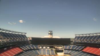 Weather camera view of Gillette Stadium.
