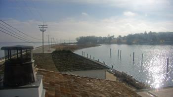 Weather camera view of Gibson Island Club.