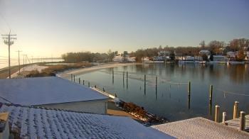 Weather camera view of Gibson Island Club.