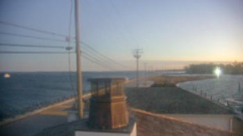 Weather camera view of Gibson Island Club.