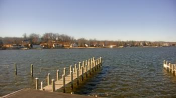 Weather camera view of Gibson Island Club.