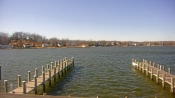 Weather camera view of Gibson Island Club.