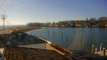 Weather camera view of Gibson Island Club.