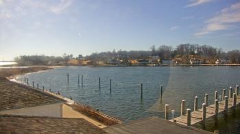 Weather camera view of Gibson Island Club.