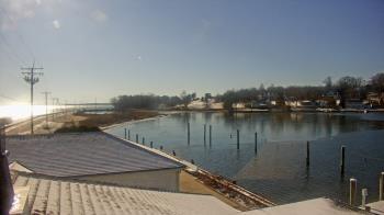 Weather camera view of Gibson Island Club.