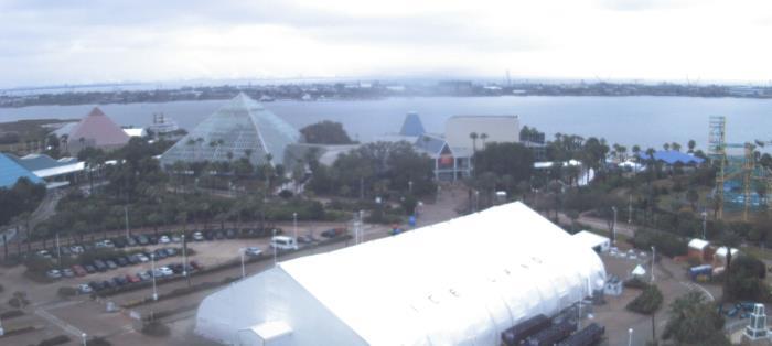 Weather camera view of Moody Gardens Inc..