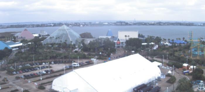 Weather camera view of Moody Gardens Inc..