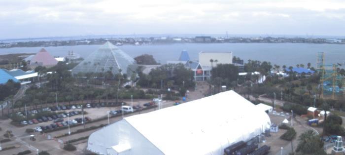 Weather camera view of Moody Gardens Inc..