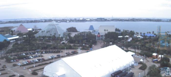 Weather camera view of Moody Gardens Inc..
