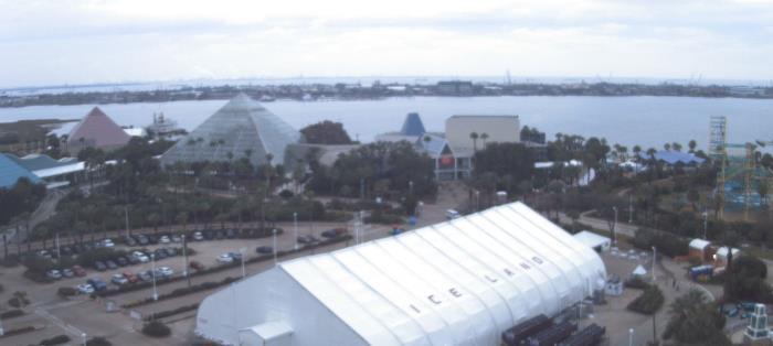 Weather camera view of Moody Gardens Inc..