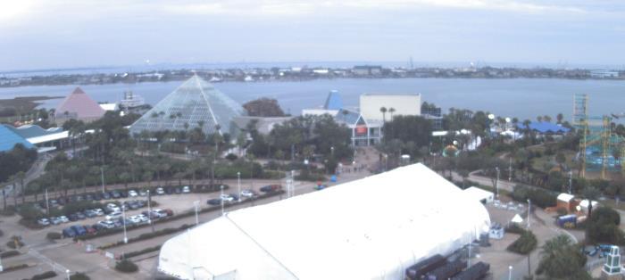 Weather camera view of Moody Gardens Inc..