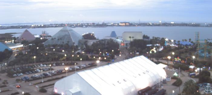 Weather camera view of Moody Gardens Inc..