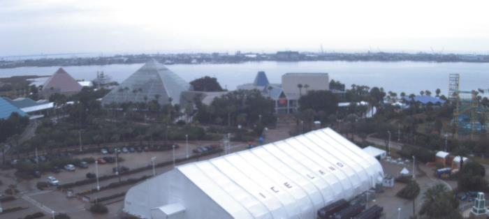 Weather camera view of Moody Gardens Inc..