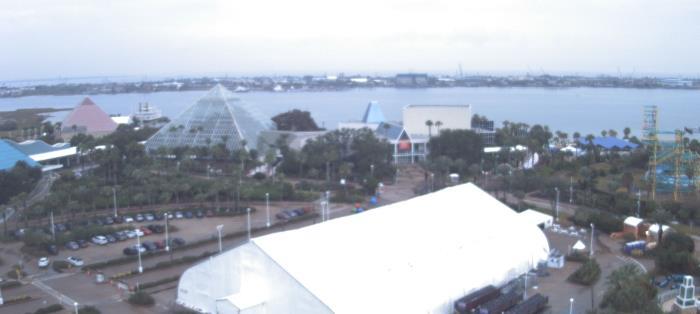 Weather camera view of Moody Gardens Inc..