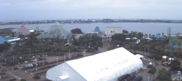 Weather camera view of Moody Gardens Inc..