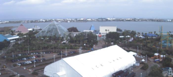 Weather camera view of Moody Gardens Inc..