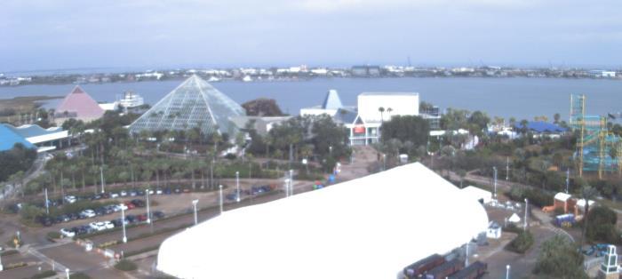 Weather camera view of Moody Gardens Inc..