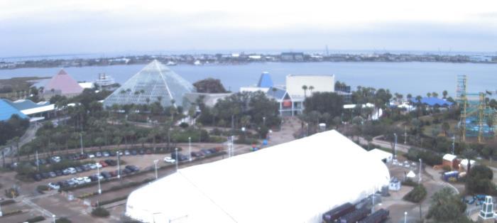 Weather camera view of Moody Gardens Inc..