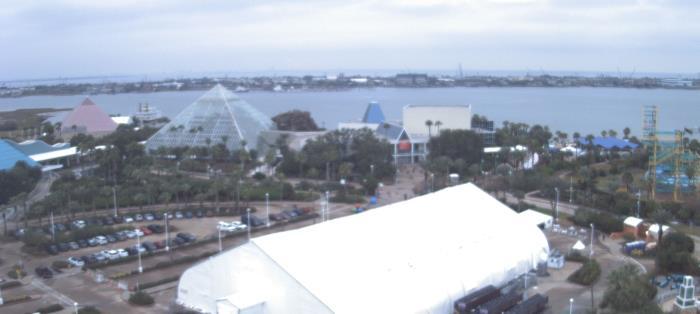 Weather camera view of Moody Gardens Inc..