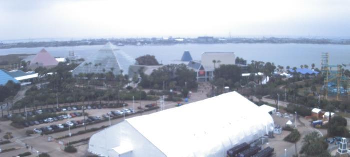 Weather camera view of Moody Gardens Inc..