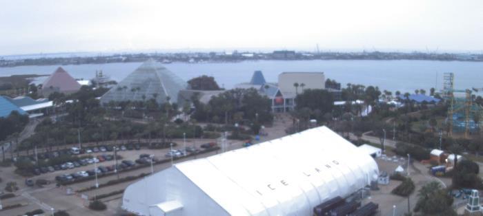 Weather camera view of Moody Gardens Inc..