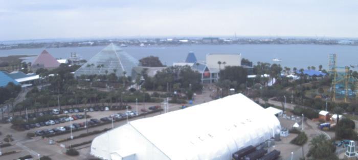 Weather camera view of Moody Gardens Inc..